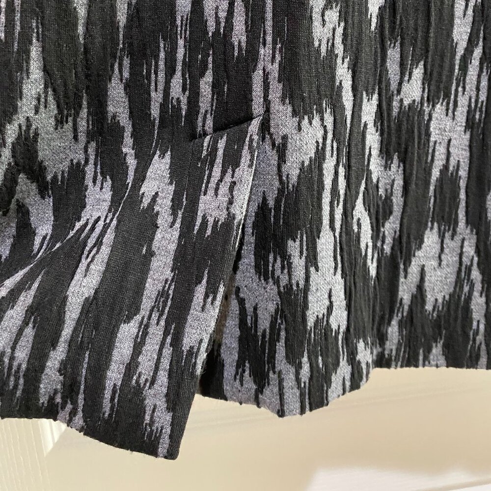 Calvin Klein Knit Sleath Dress Black Gray Size 14 - Picture 9 of 9